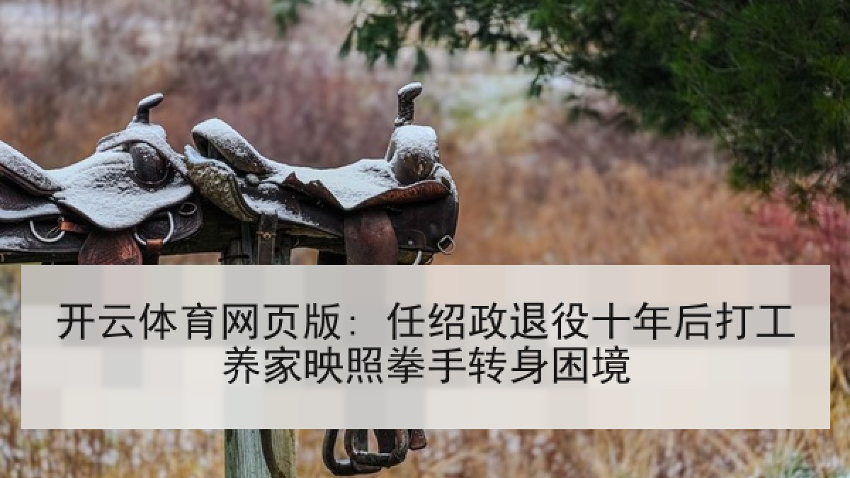 开云体育网页版: 任绍政退役十年后打工养家映照拳手转身困境